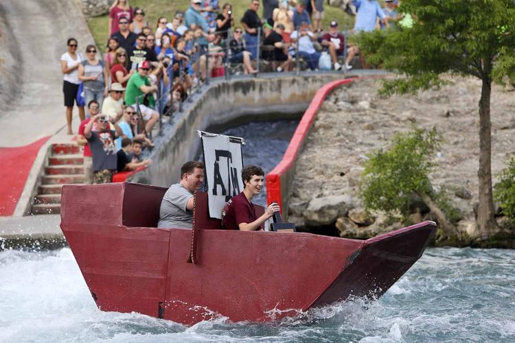 Cruisin' the chute Teams battle to win annual race on the Comal River