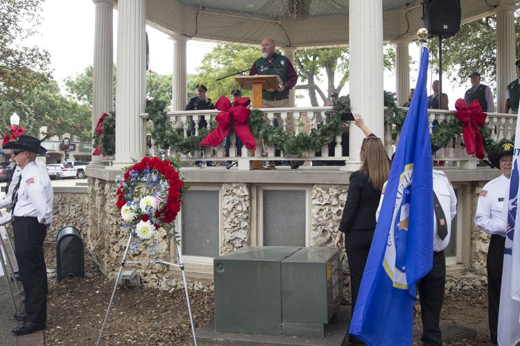 New Braunfels salutes veterans at Hope Hospice's Main Plaza ceremony