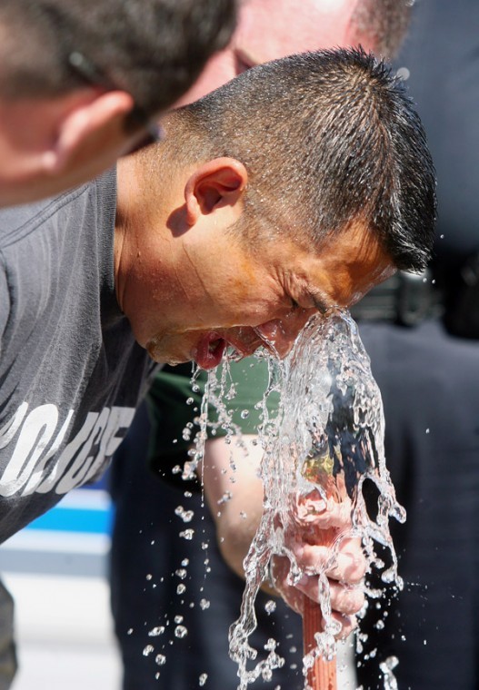 NBPD officers get taste of pepper spray Local News