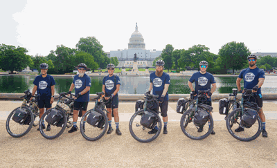 Cross-country veterans ride
