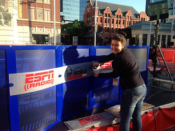 On the air: NB high school student goes behind the scenes with ESPN ...