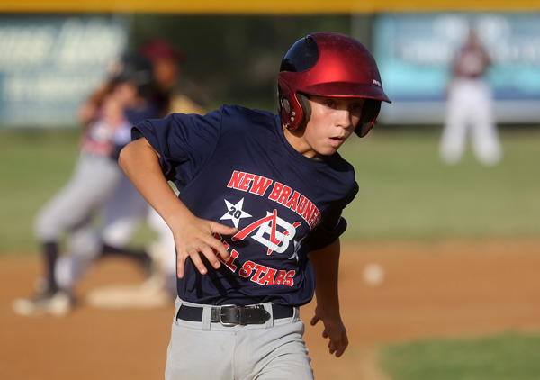 True Blue: Two New Braunfels baseball teams secure district Little ...