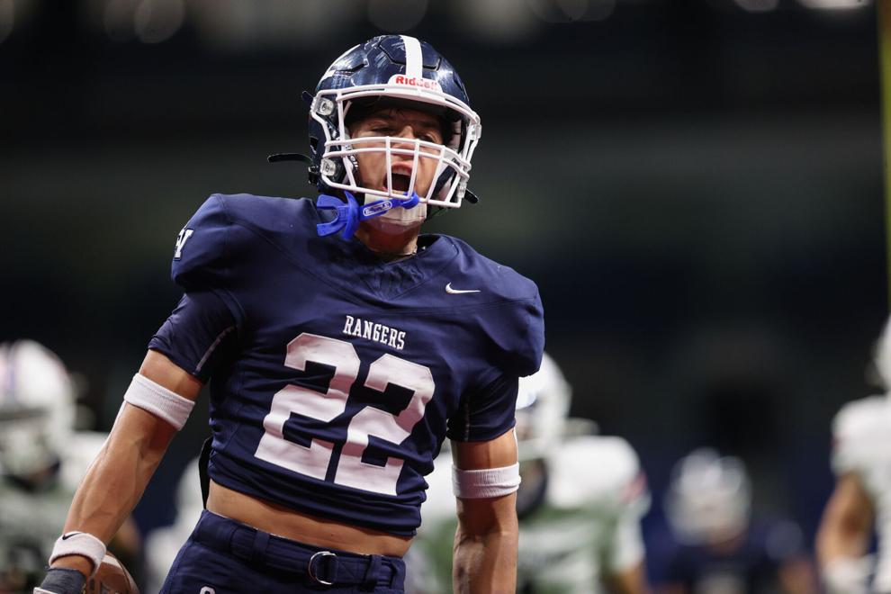 Rangers shut out Eagles 34-0 for area title