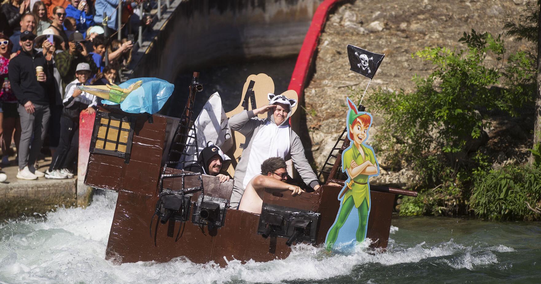 RADICAL RAFTS: Thru the Chute boat race returns to New Braunfels' Comal River April 27 - Vimarsana News
