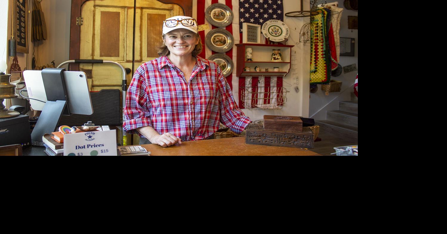 Found on a Tuesday offers fresh vintage finds weekly in New Braunfels' Town Creek