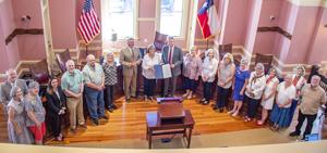 Comal County Historical Commission earns Distinguished Service Award for 14th consecutive year