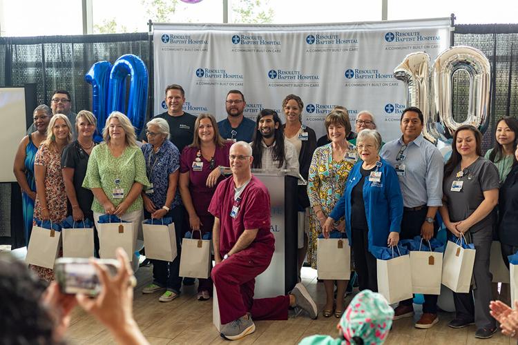 DECADE OF DOCTORING New Braunfels' Resolute Baptist Hospital