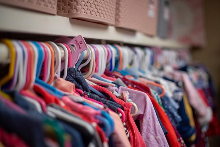 WALLS LINED WITH LOVE New Braunfels Foster Closet helps new family