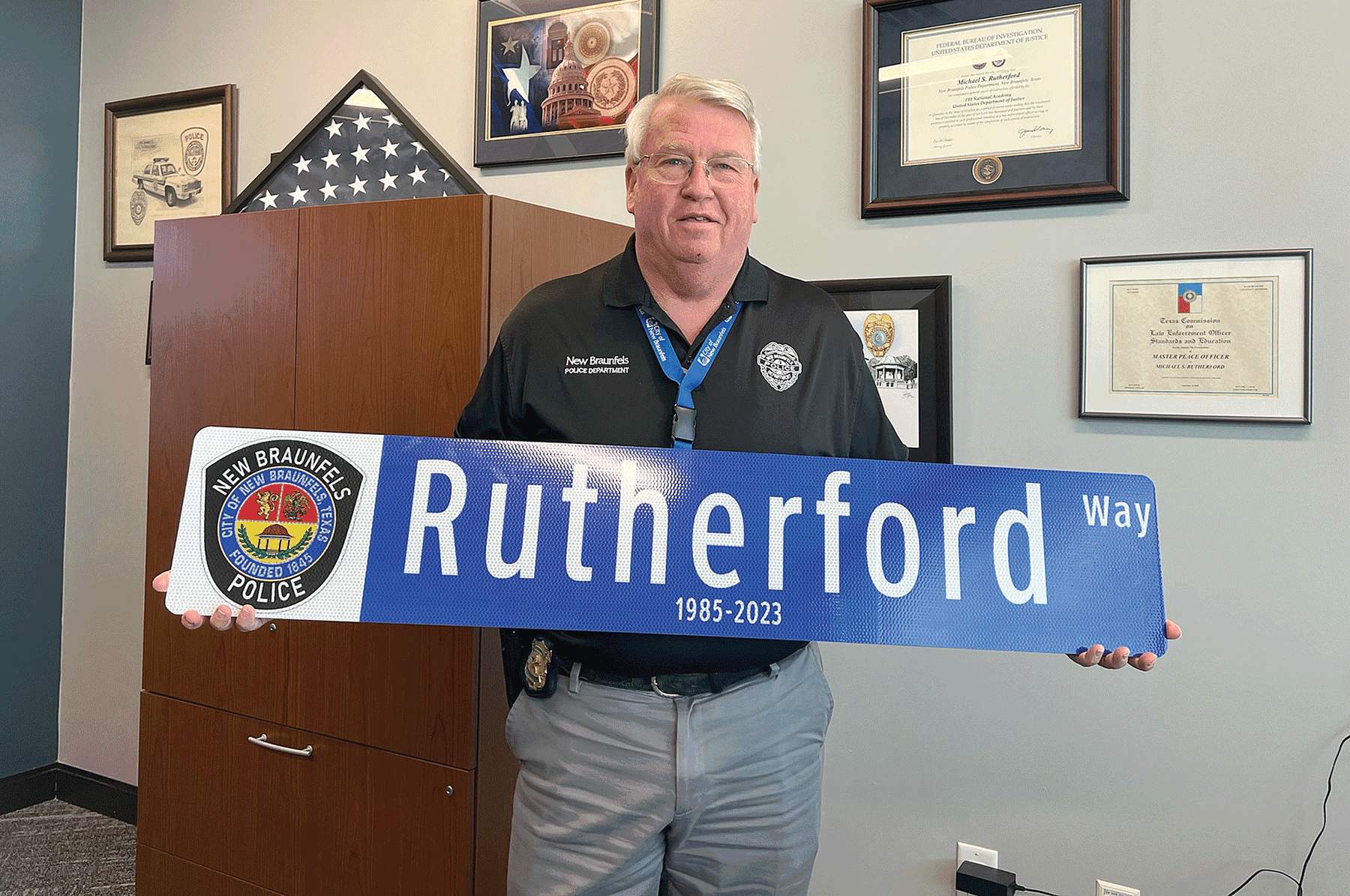 Rutherford Honored By Council For His 30-plus Years With New Braunfels ...