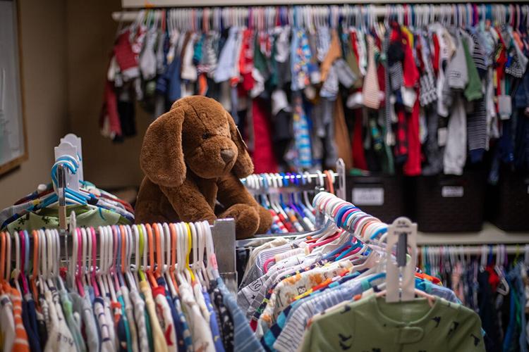 WALLS LINED WITH LOVE New Braunfels Foster Closet helps new family