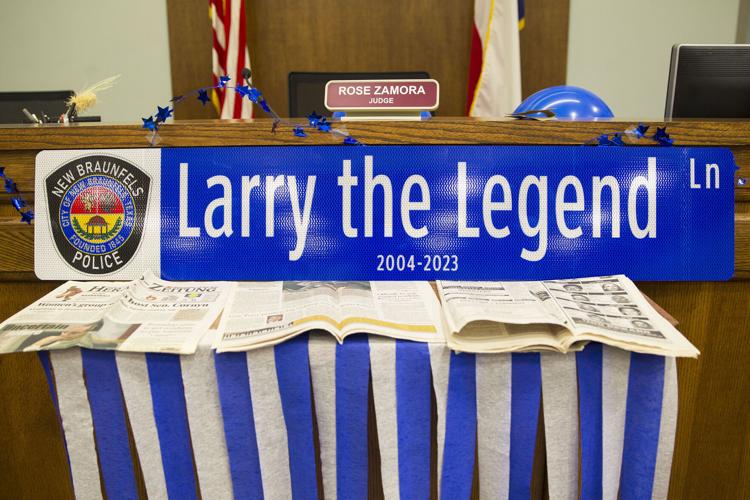 New Braunfels PD officer retires after 46 year career Community Alert