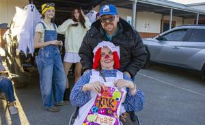 The Arc of the Hill Country hosts first trunk-or-treat event with student volunteers from St. John Paul II, Long Creek high schools