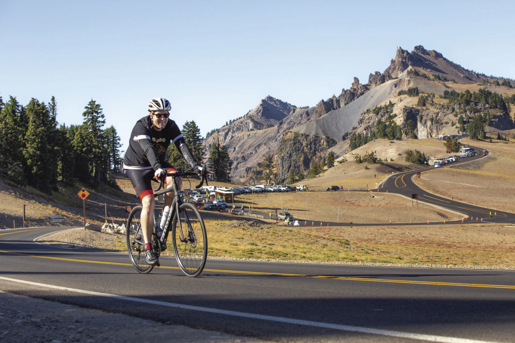 crater lake bike ride