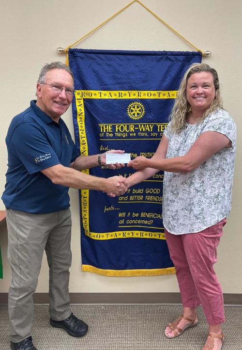 Klamath Sunrise Rotary donates to Klamath Hospice
