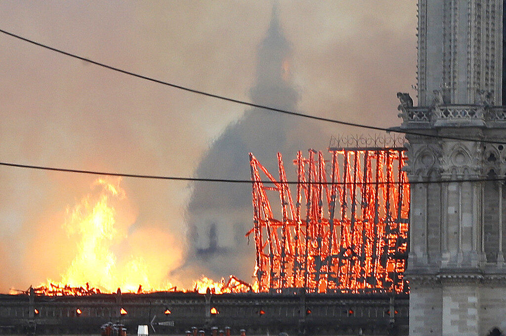 France Notre Dame Fire