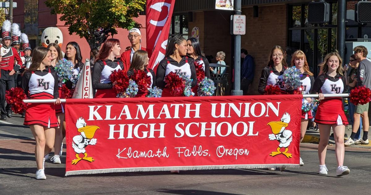 Klamath Union High School celebrates with parade News