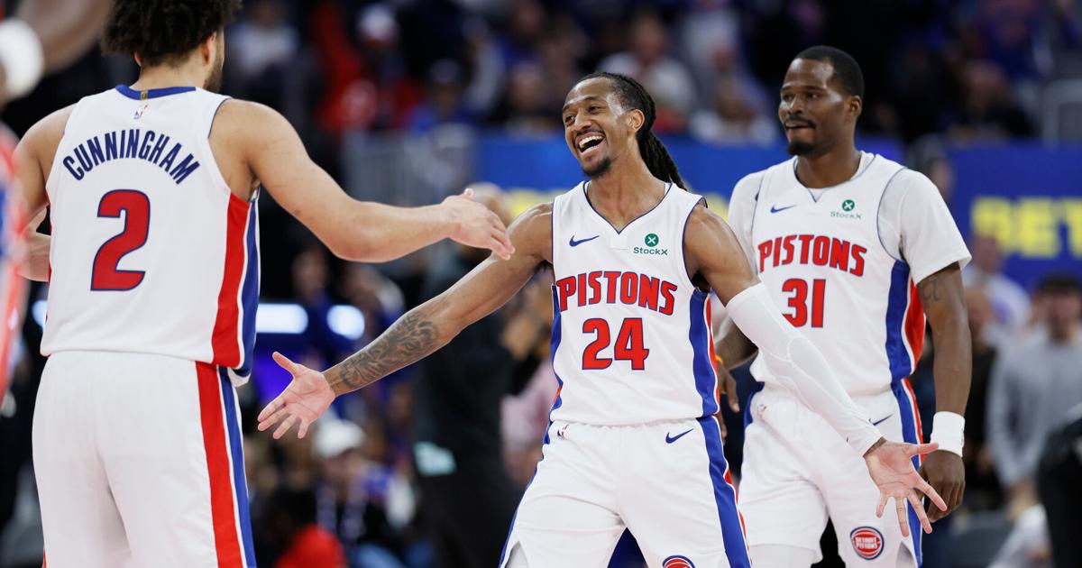 Magic Pistons Basketball | Associated Press | heraldandnews.com