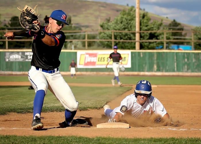 Klamath Falls Falcons split season opening American Legion doubleheader