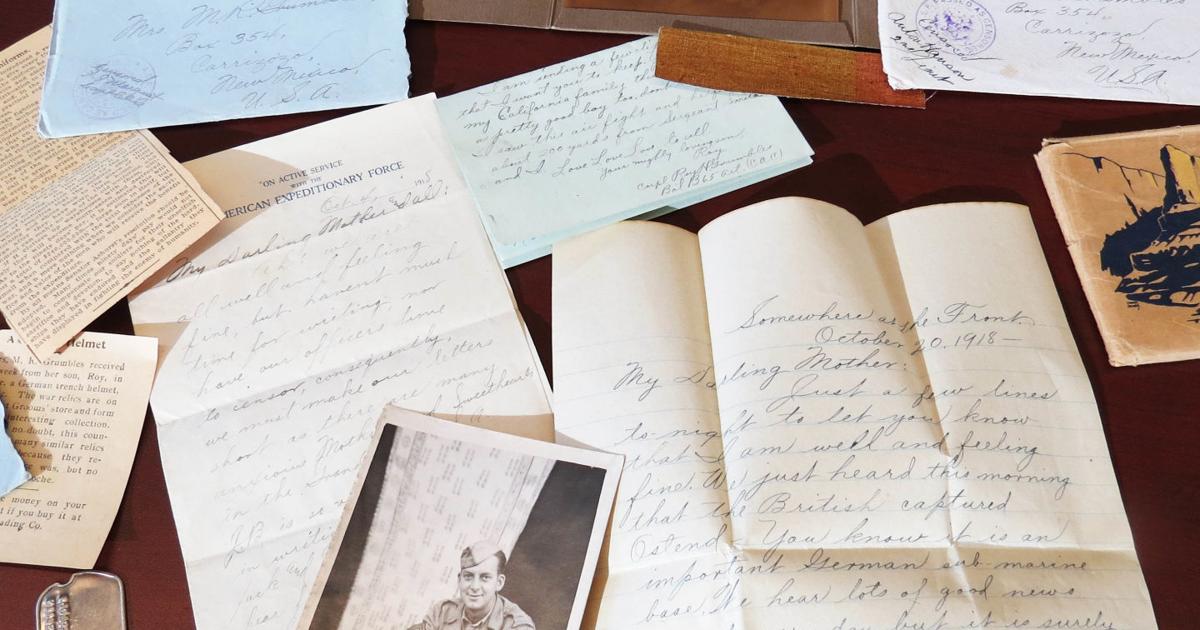 Bonanza Letters Letters from the front: WWI veteran’s letters discovered in Bonanza ...