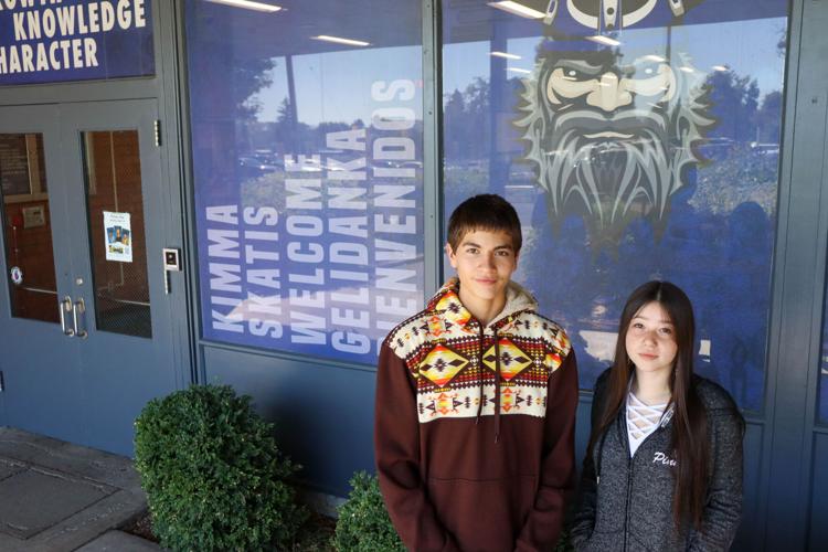 Mazama High School signage reflects the school's inclusive environment