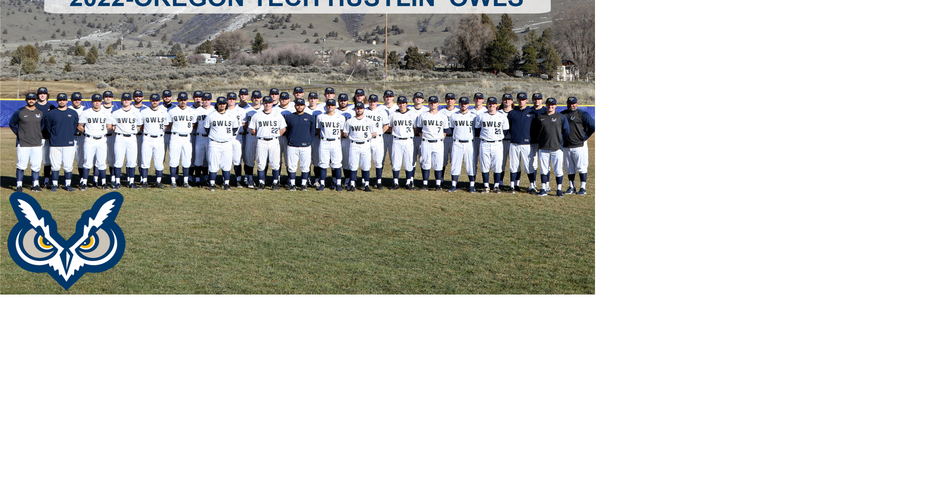 Oregon Tech baseball set to host home opener Saturday