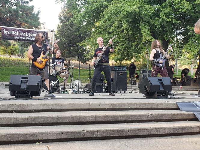 Local metal band Phenom has its own record label and records ...