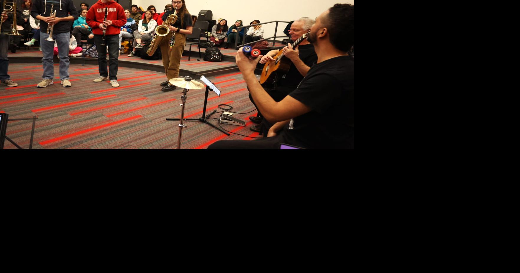 Quarteto Nuevo brings musical inspiration to KFCS students