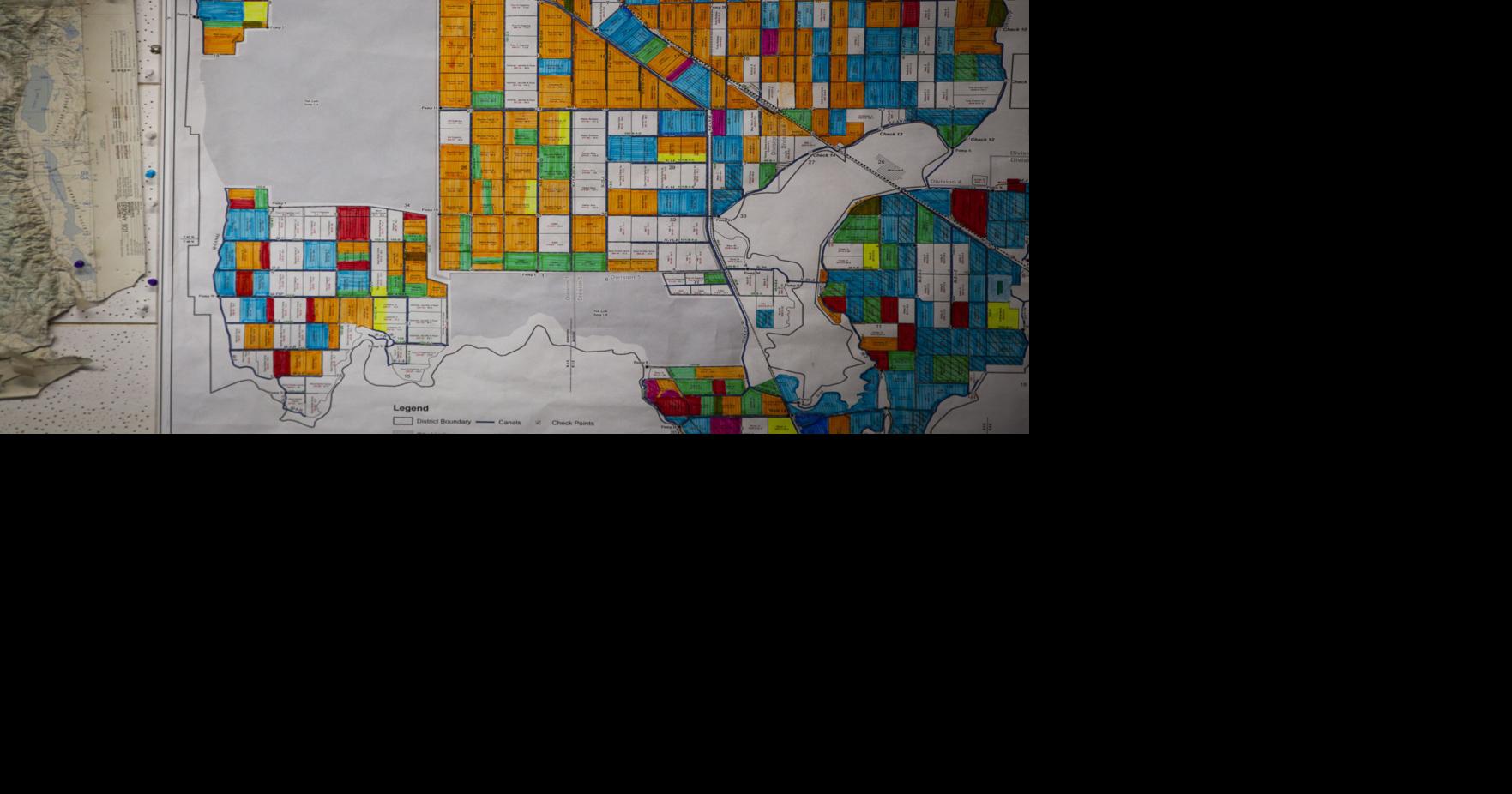 Tulelake Irrigation District office map