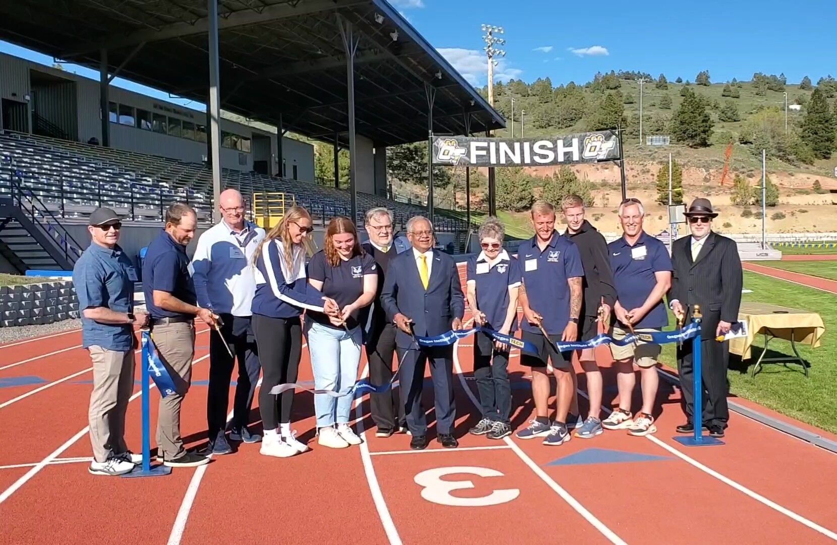 Oregon Tech Cuts Ribbon At Renovated Track Stadium | Sports ...