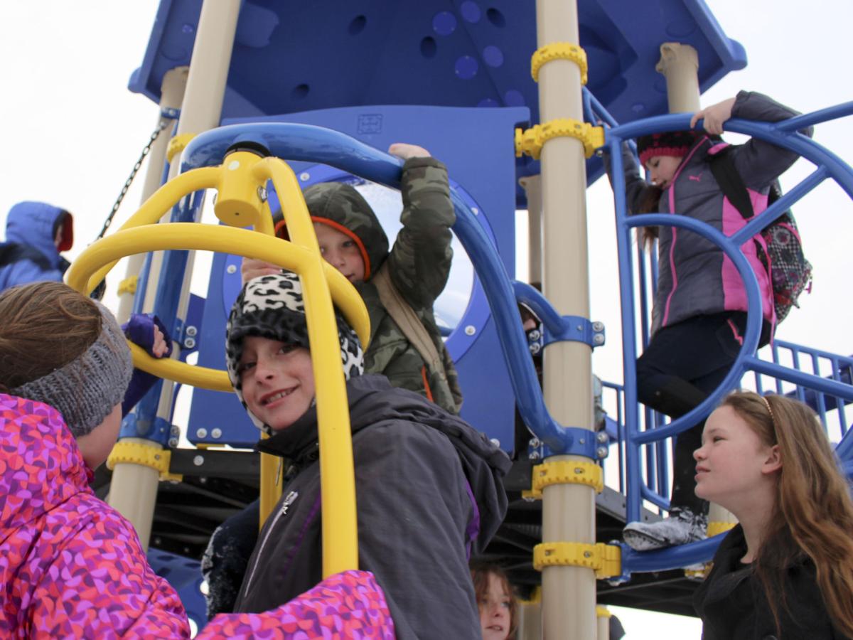 Finally here First day of school at new Henley Elementary Schools