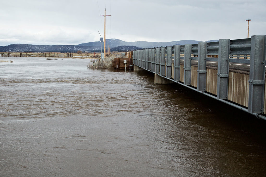 Sprague River flood waters subside