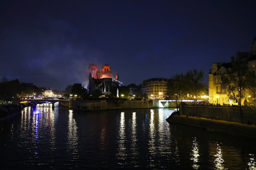 France Notre Dame Fire
