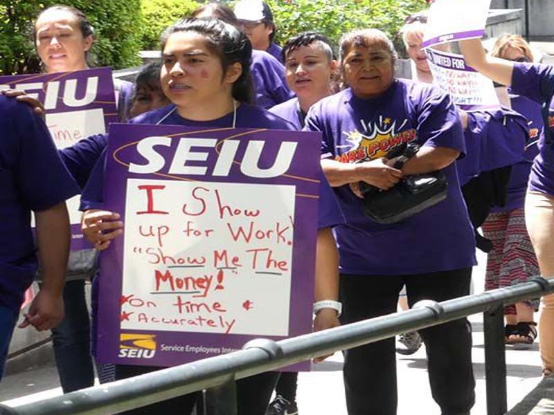 Homecare Workers Hold Protest Outside Of Dhs Over Late Pay Local