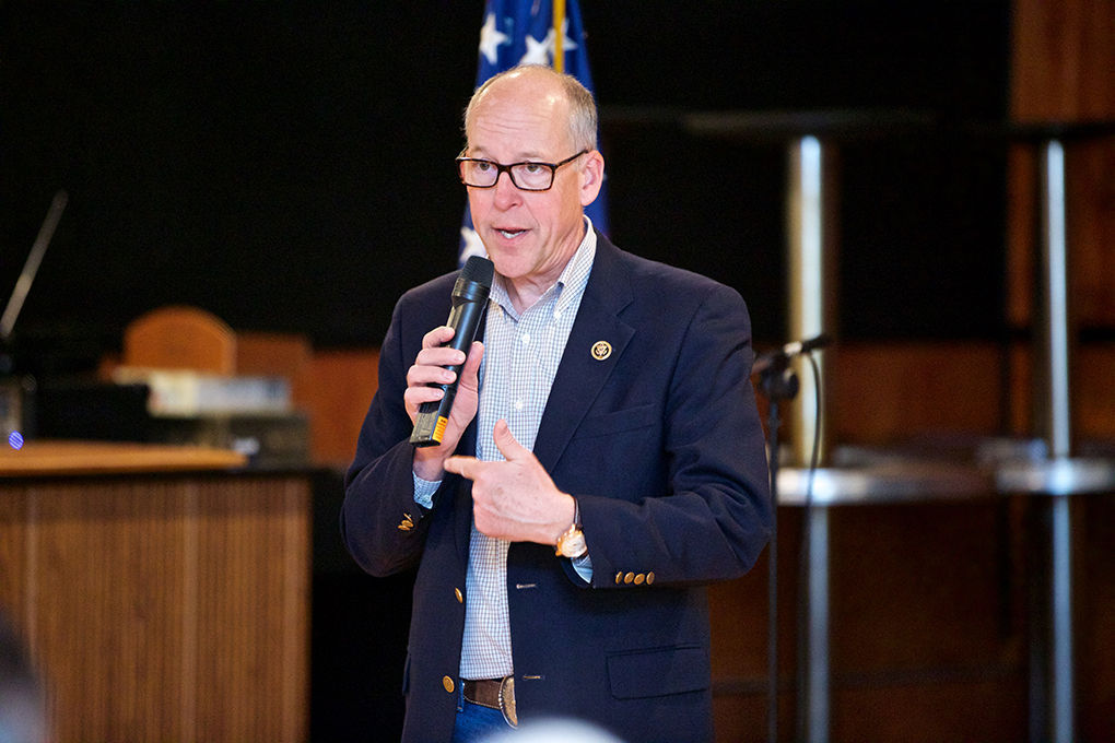Rep Greg Walden VFW town hall meeting