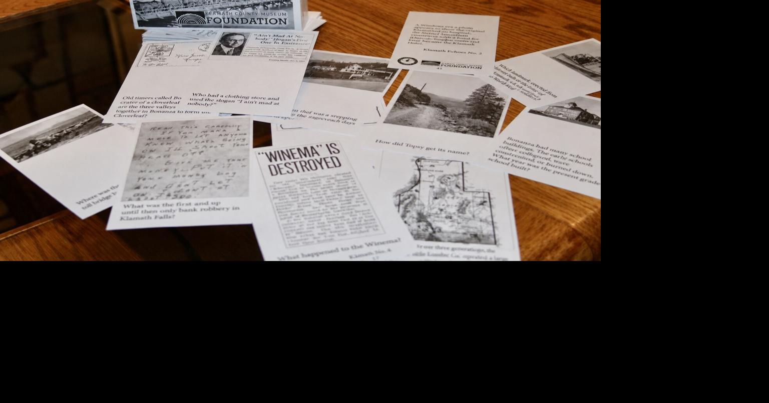 Klamath County Historical Society launches game featuring local trivia
