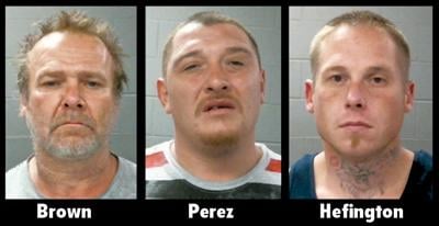 Three arrested for drug possession, other charges | Local News ...