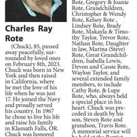 Charles Rote Charles Rote | News Of Record | heraldandnews.com