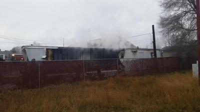 Trailer home fire being fought | Breaking | heraldandnews.com