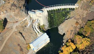 Copco 1 Dam on the Klamath River