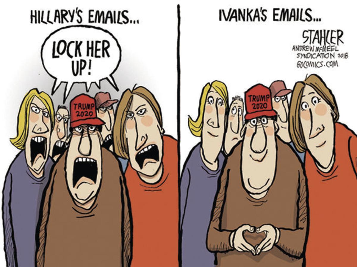 Ivanka S Emails Are An Embarrassment But She S No Hillary Clinton Wire Commentary Heraldandnews Com Ivanka S Emails Are An Embarrassment But She S No Hillary Clinton Wire Commentary Heraldandnews Com