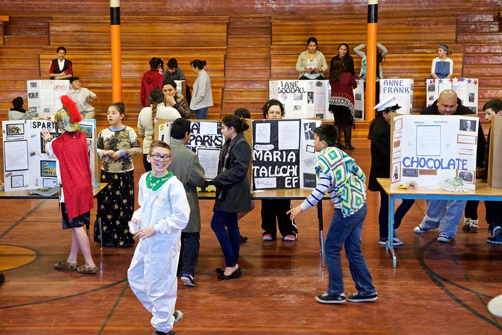 Congaree Elementary Students Honor Historic Figures in a Creative Way