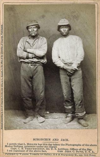 Modoc War prisoners
