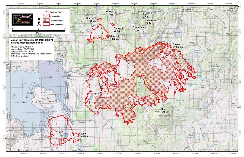 Wildfire evacuations in place for Modoc County residents Local News
