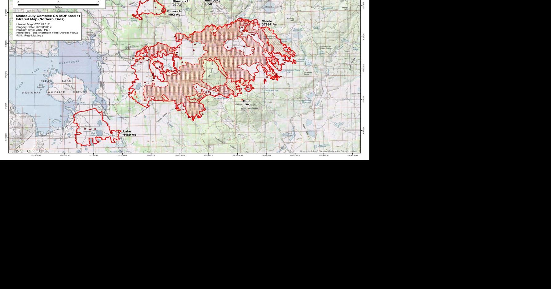 Wildfire evacuations in place for Modoc County residents | Local News ...