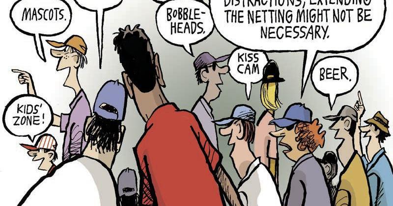 Baseball distractions | Cartoons | heraldandnews.com