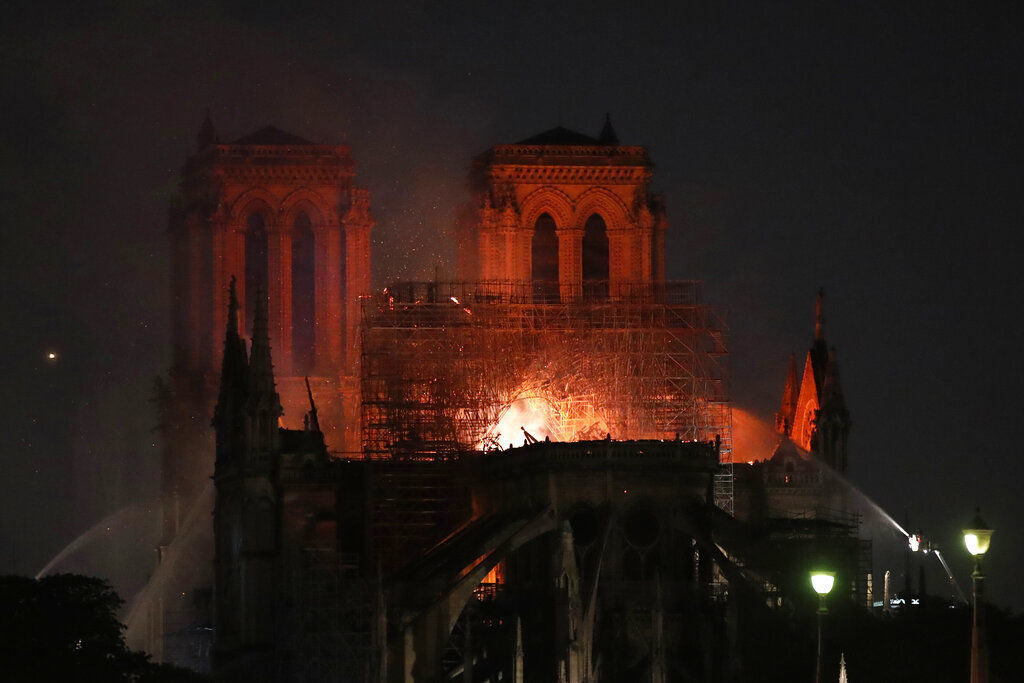 France Notre Dame Fire