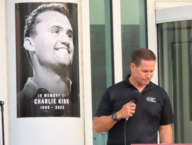 Charlie Kirk vigil draws hundreds in Klamath Falls News