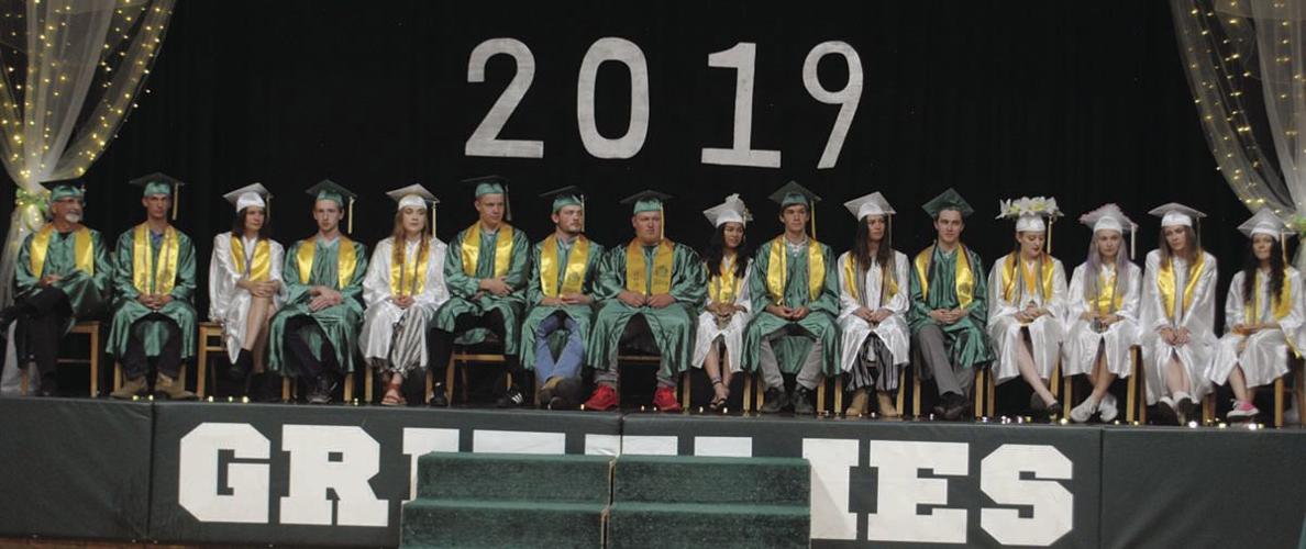 Fred Southwick’s long walk Gilchrist High School Class of 2019 sets