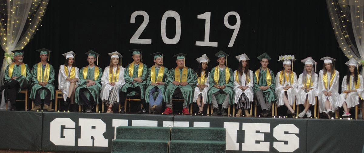 Fred Southwick’s long walk Gilchrist High School Class of 2019 sets
