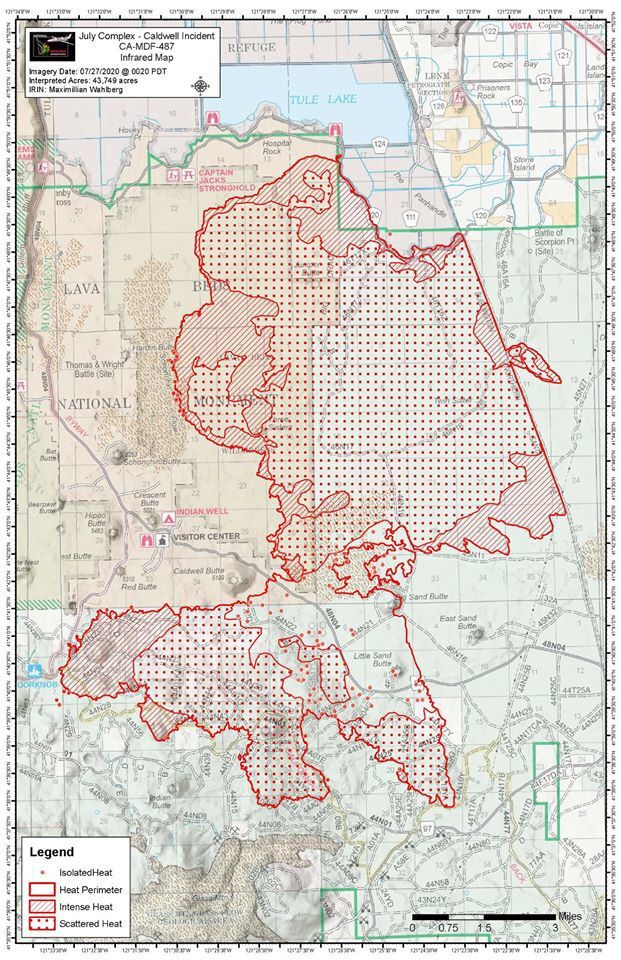 Caldwell Fire Triples In Size Sends Smoke Across Basin Local News